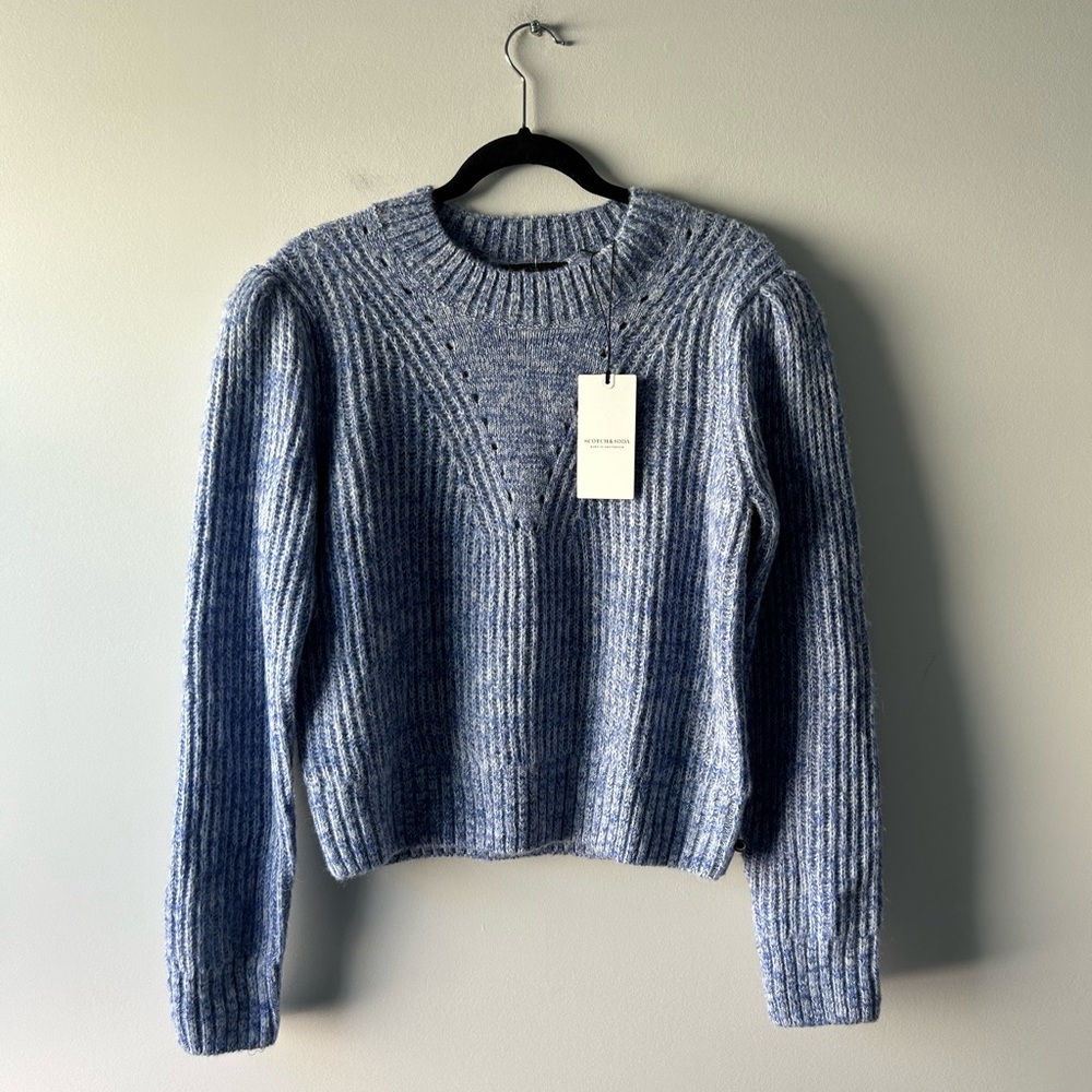 Scotch & Soda blue sweater - Picture 1 of 4
